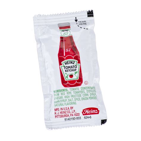 Ketchup Packet Quotes. QuotesGram