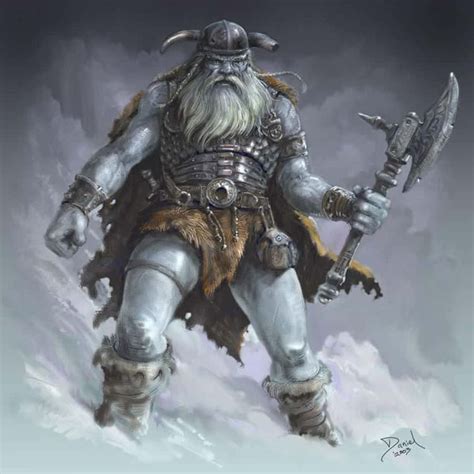 D&D Monster Monday: Frost Giant Everlasting One - Dungeon Solvers in ...