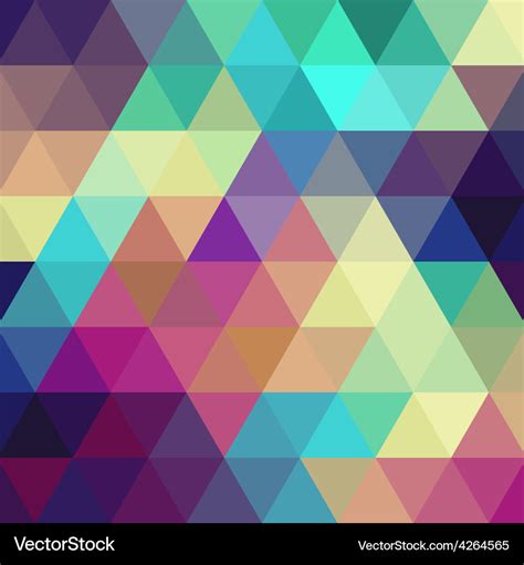 Triangle background Royalty Free Vector Image - VectorStock