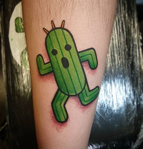 ffx cactuar tattoo | Final fantasy tattoo, Cactuar tattoo, Ffx tattoo