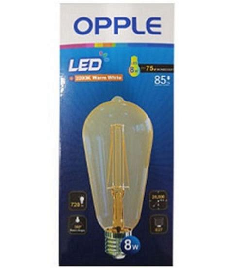 Opple 8W LED Bulbs Warm White - Pack of 10: Buy Opple 8W LED Bulbs Warm White - Pack of 10 at ...