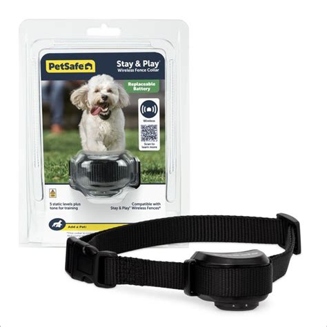 PETSAFE Stay & Play Wireless Fence with Replaceable Battery Collar ...