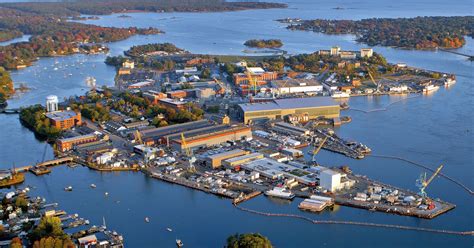 Portsmouth Naval Shipyard tends the nation's submarines. That won't protect it from rising tides ...