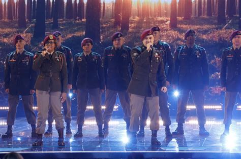 82nd Airborne Division Chorus shows they "are here" for America's Got ...