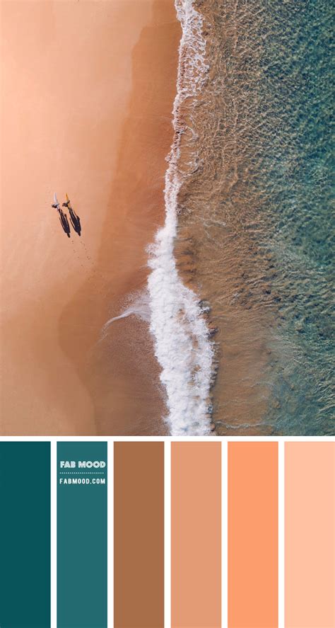 Teal and Beach Sand Color Palette – Color Palette #44 1 - Fab Mood | Wedding Color, Haircuts ...