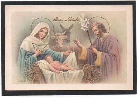 CARTOLINA Buon Natale PRESEPE GESU GIUSEPPE MARIA PMCE 395/9 YE392 - EUR 5,00. Visita il mio ...