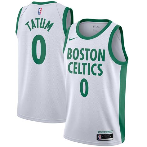 Youth Nike Jayson Tatum White Boston Celtics 2020/21 Swingman Jersey ...