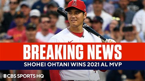 BREAKING: Shohei Ohtani Wins 2021 AL MVP | CBS Sports HQ