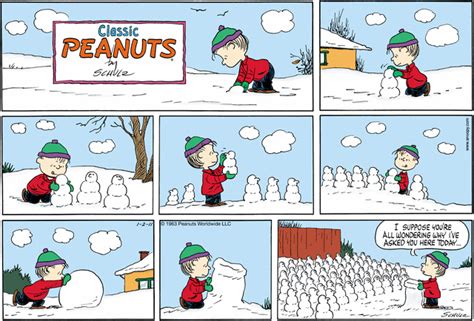 Peanuts Christmas Comic | Jinglebell Junction