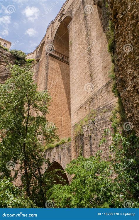 Puente Nuevo Bridge, Ronda, Spain Stock Photo - Image of region, bridge ...