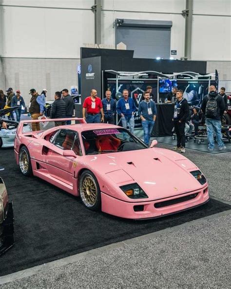 Pink Ferrari F40 | CarsVintage_