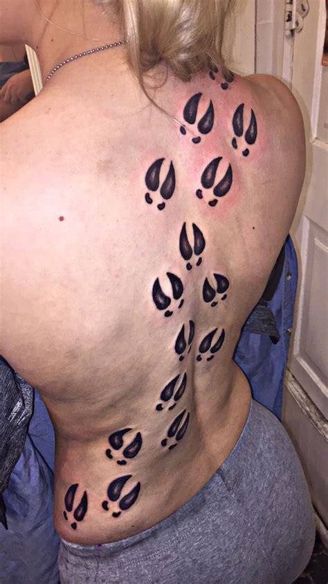 Deer tracks tattoo Deer Track Tattoo, Deer Tattoo, I Tattoo, Paw Print Tattoo, Deer Tracks ...