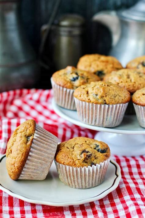 Date, Prune, and Dried Cherry Muffins | Karen's Kitchen Stories