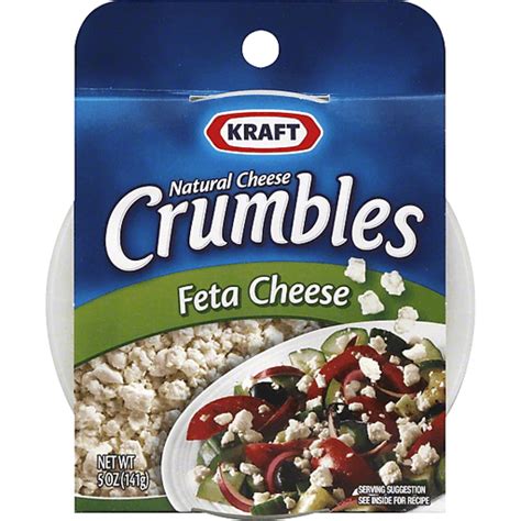 Kraft Feta Cheese Crumbles 5 oz. Tub | Feta | Price Cutter