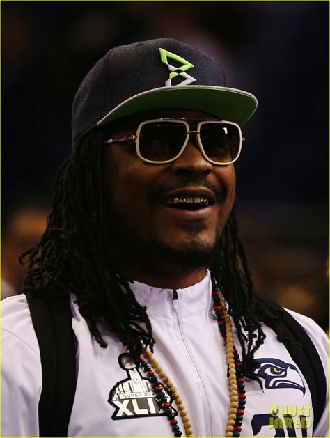 Marshawn Lynch Interview Video: 'I'm Here So I Won't Get Fined': Photo 3290182 | Photos | Just ...