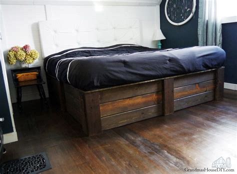 Build your own platform bed frame DIY | Diy platform bed frame, Diy platform bed, Diy king bed frame