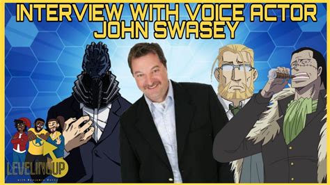 Interview With Voice Actor John Swasey - My Hero Academia, One Piece ...