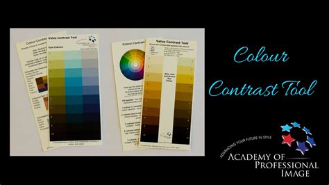 Colour and Value Contrast Tool - Academy of Professional Image