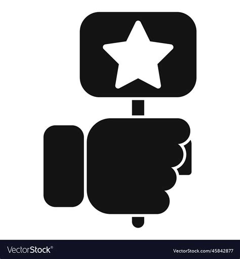 Take brand board icon simple social media Vector Image