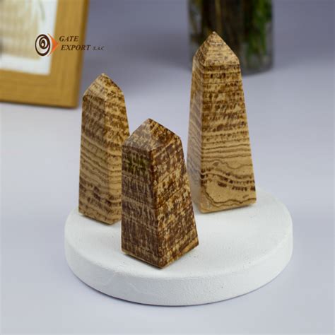 Aragonite Obelisk Shapes Rock Mineral From Peru / Peruvian / 100% Natural / Good Energy - Buy ...