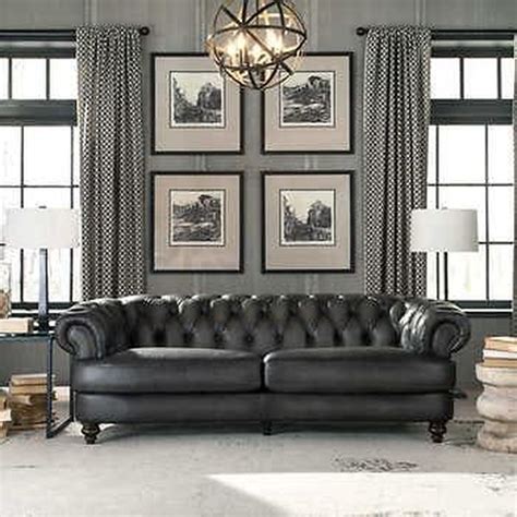 30 Awesome Leather Sofa Design Ideas - PIMPHOMEE