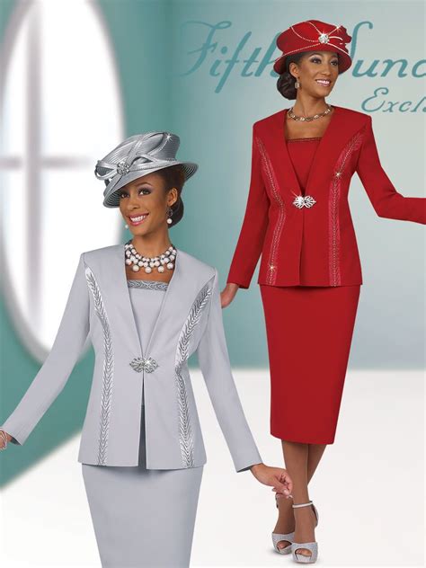 Ben Marc Fifth Sunday 52799 Womens Church Suit: French Novelty