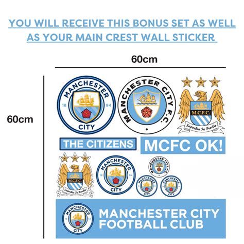 Manchester City Football Club Crest - Themed Wall Art