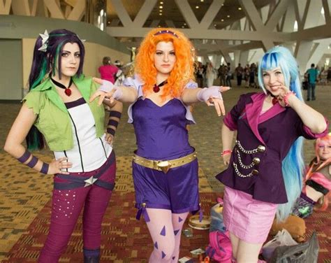 MLP The Dazzlings cosplay | Equestria girls, Best cosplay, Amazing cosplay