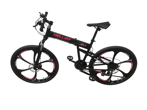 Helliot Bikes - Helliot Hummer folding mountain bike (black)