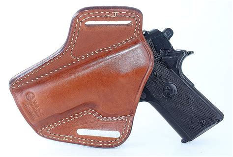 Premium Leather OWB Pancake Holster Open Top Fits, Zigana PX-9 - 4" BBL ...