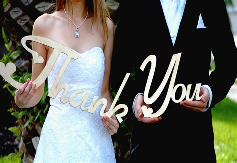 Thank You Sign / Wedding Sign Thank You / Wedding Photography - Etsy