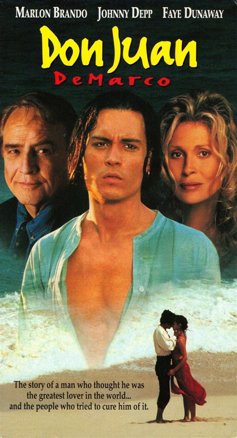 Don Juan DeMarco (1994) | Johnny depp movies, Johnny depp, Marlon brando