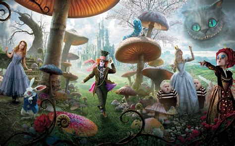 Alice in Wonderland - Alice in Wonderland (2010) Wallpaper (12166709 ...