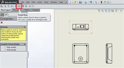 3 Useful Types of Drawing Views in SolidWorks - 12CAD.com