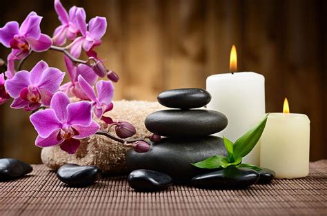 Religious Zen Candle Orchid Spa Towel . ZEN HD wallpaper | Pxfuel