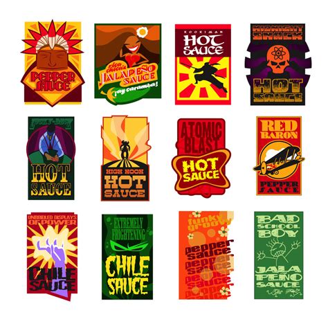 Hot Sauce Label Template Free