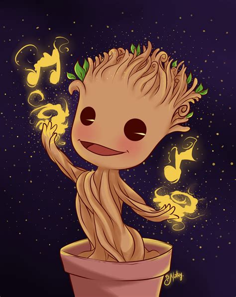 Groot cute dancing version by SNathy on DeviantArt