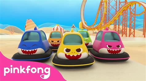 Baby Shark Roller Coaster | Baby Shark 3D Cars | Car Family | Pinkfong Baby Shark - YouTube