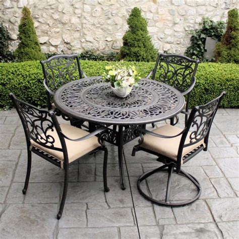 The Pinehurst Collection Unique Patio Furniture, Wrought Iron Outdoor ...