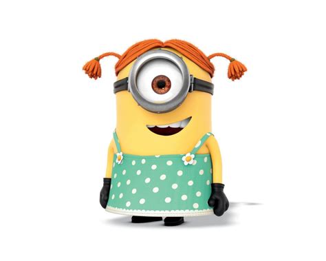 despicable me stuart girl minion characters 1467974807 - Despicable Me Minions Photo (38794655 ...