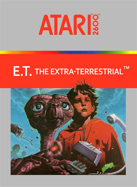 ET The Extra Terrestrial Atari 2600 Review – Gray Defender