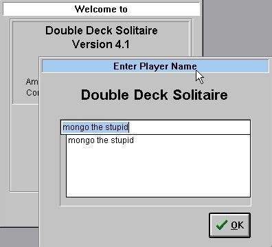 Double Deck Solitaire (1995) - MobyGames