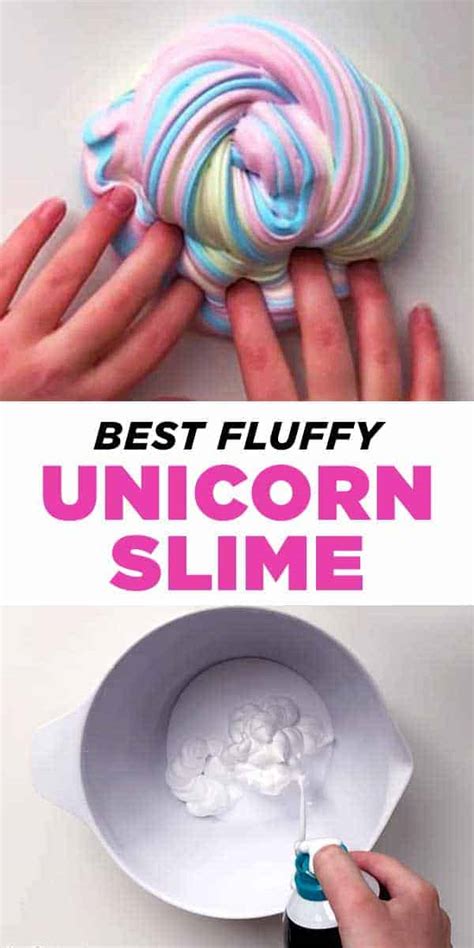 Fluffy Slime Recipe - Unicorn Slime VIDEO Tutotrial - Living Locurto