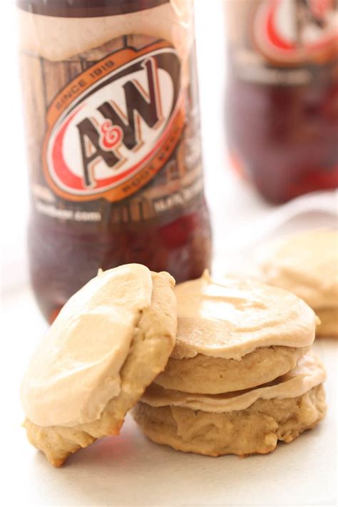 Root Beer Float Cookies | Recipe in 2020 | Root beer float, Root beer ...