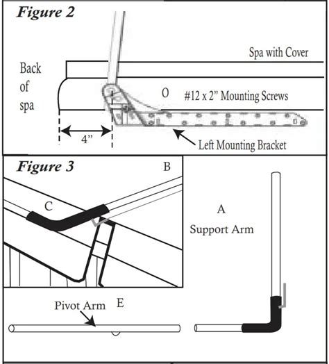 Leisure Covermate III Side Mount Spa Cover Lift Installation Guide