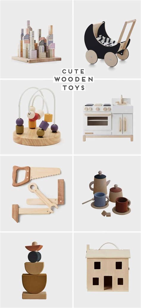 Cool Wooden Toys for Babies, Toddlers, and Kids