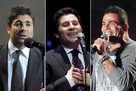 Amr Diab, Marwan Khoury and Wael Kfoury .. Cancellation of concerts by Arab artists in ...