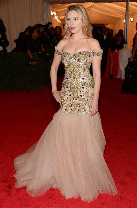 Scarlett Johansson - Costume Institute Gala Met Ball in NY 2012-08 ...