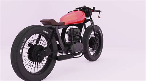 ArtStation - Honda 125cc Cafe racer | Resources