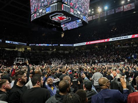 PHOTOS: Fans storm court after Gamecock men's basketball defeats No. 6 Kentucky Wildcats - The ...